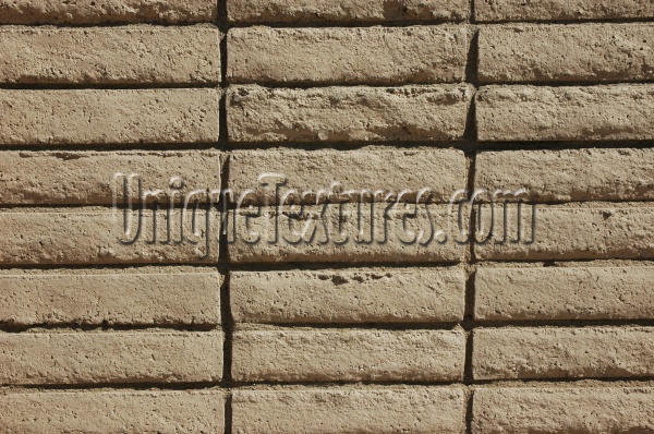 fence rectangular pattern architectural brick tan/beige   