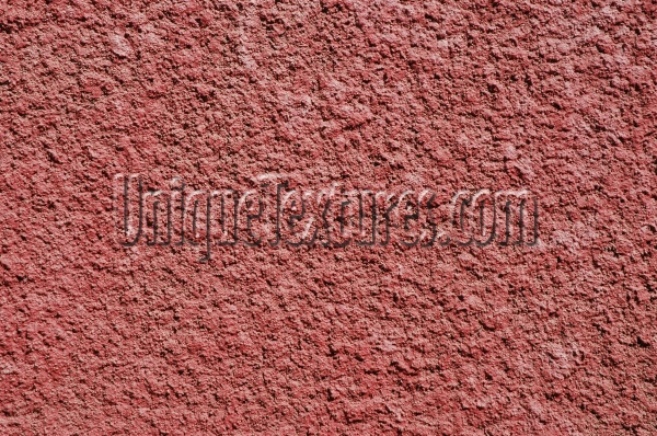 wall rough architectural stucco/plaster red