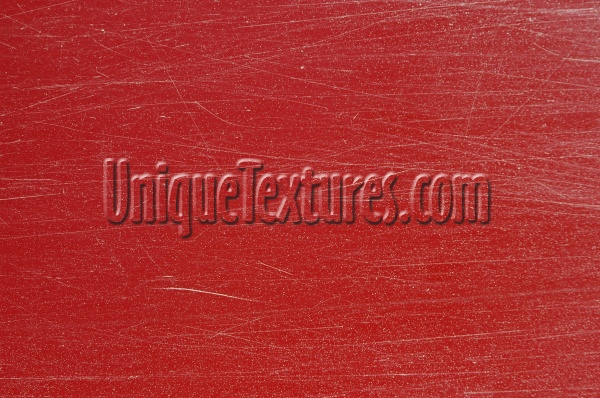 horizontal scratched industrial plastic red    