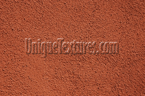 wall rough architectural stucco/plaster red