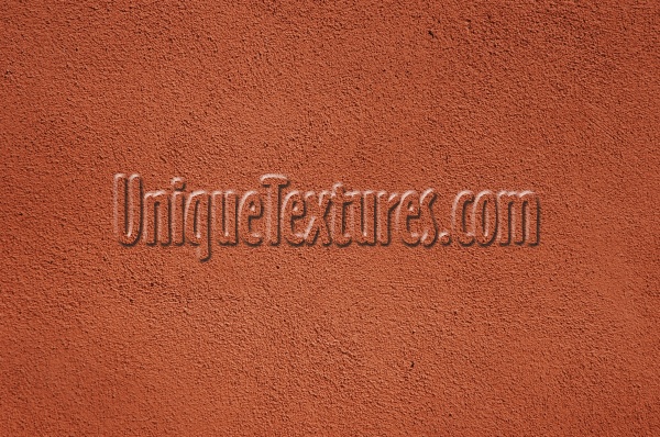 wall rough architectural stucco/plaster red