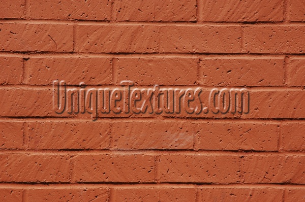 wall rectangular architectural brick paint red