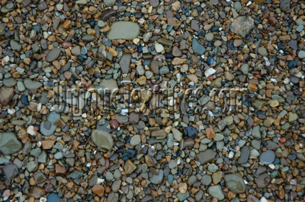 floor random wet natural stone multicolored gravel     