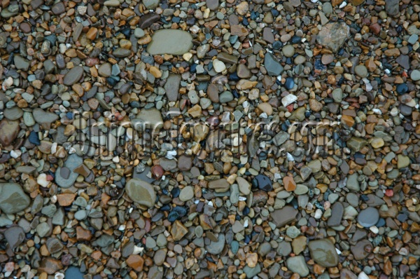 floor random wet natural stone multicolored gravel     