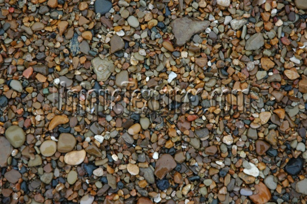 floor random wet natural stone multicolored gravel     