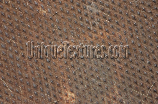 manhole diamonds pattern rusty    industrial metal dark brown
