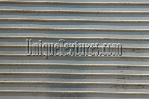 door horizontal pattern grooved industrial   metal gray