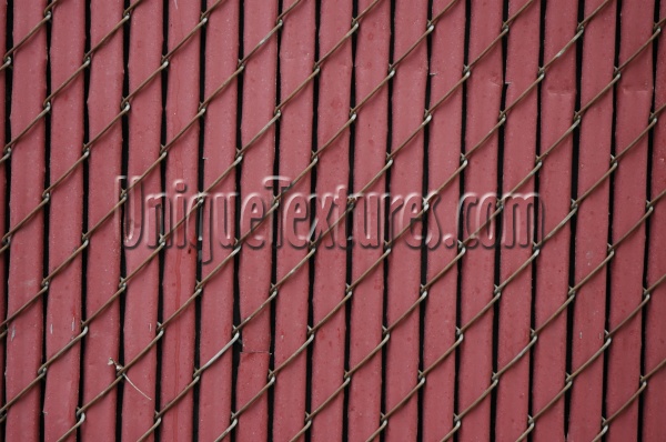 slats fence angled pattern architectural plastic red      