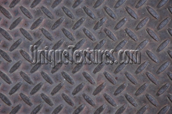 manhole diamonds pattern industrial metal gray  