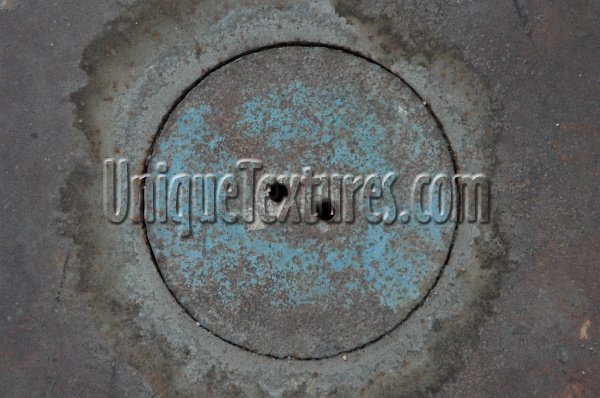 vent/drain spots dirty industrial concrete gray