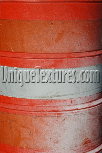 street sign weathered industrial plastic orange/peach  