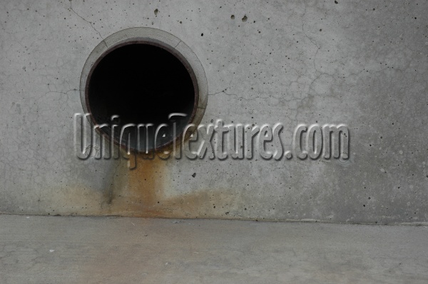 vent/drain wall spots industrial concrete gray   