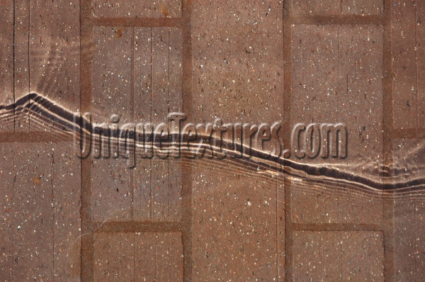 rectangular shadow architectural brick dark brown