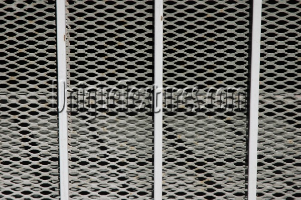 vent/drain pattern industrial metal gray