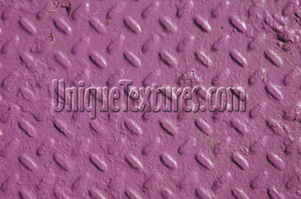 manhole diamonds pattern industrial metal paint purple