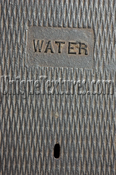 manhole diamonds pattern textual industrial metal gray   