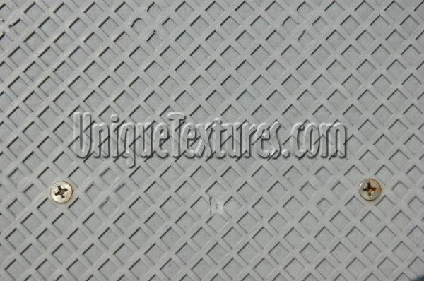 angled pattern industrial plastic gray