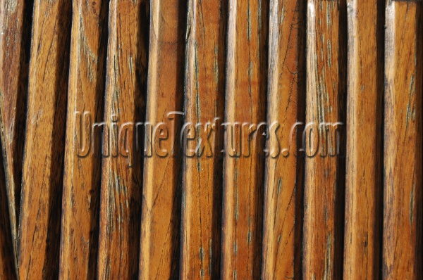 slats vertical grooved shadow weathered marine wood dark brown