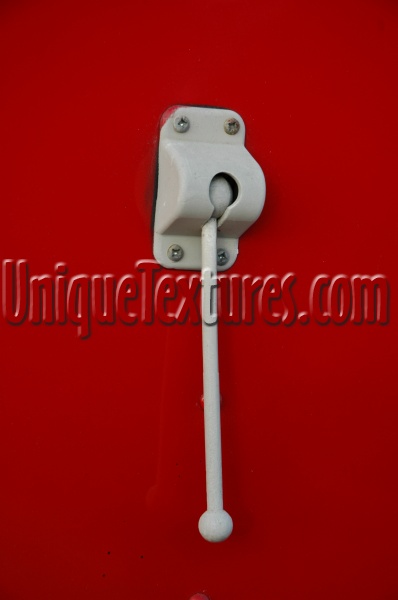 handle vertical vehicle metal red   