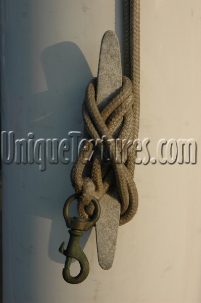 oval curves shadow dirty marine rope metal gray     