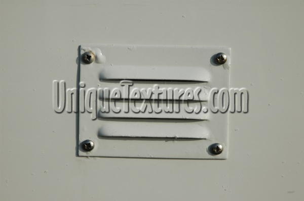 vent/drain horizontal shadow industrial metal white