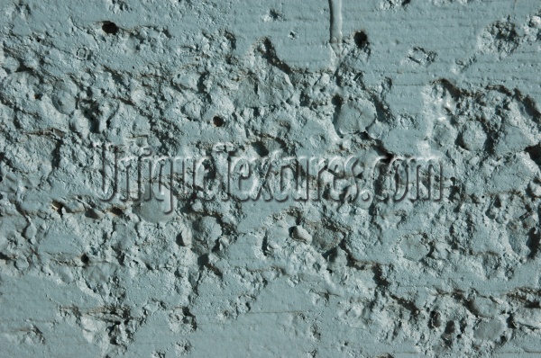 wall cracked/chipped architectural concrete paint blue