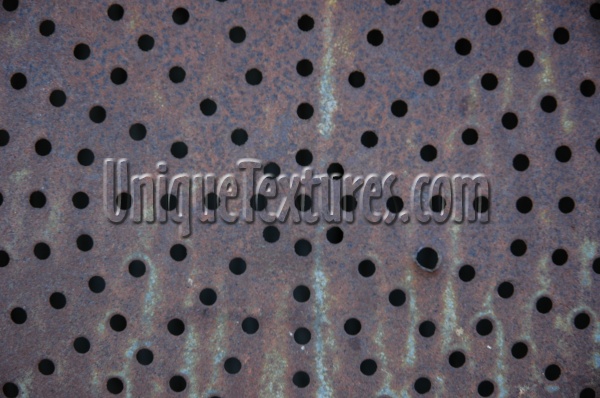 spots pattern galvanized   rusty metal dark brown