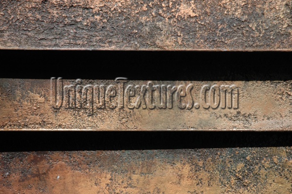 vent/drain horizontal dirty industrial metal dark brown