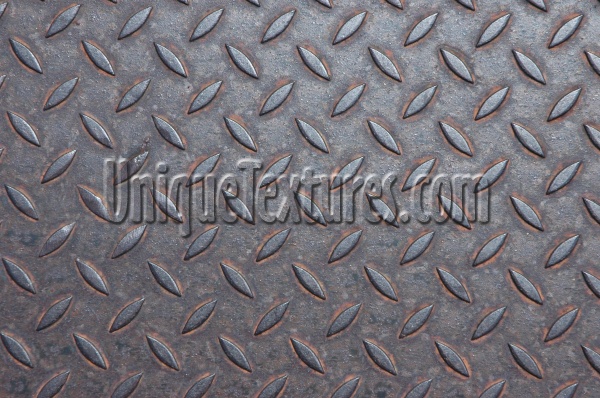 manhole diamonds pattern rusty industrial metal metallic