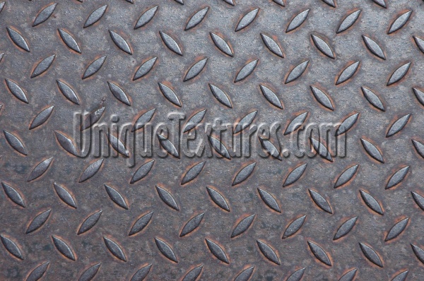 manhole diamonds pattern rusty industrial metal metallic