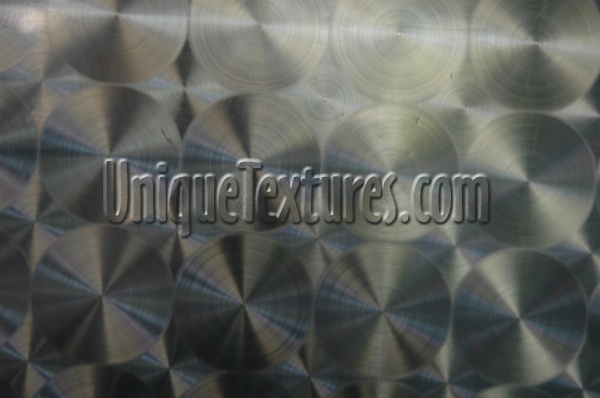 furniture pattern round shiny industrial metal metallic