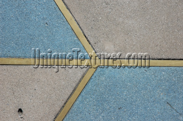 multicolored concrete metal architectural angled floor