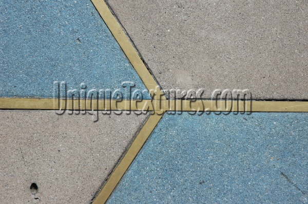 multicolored concrete metal architectural angled floor