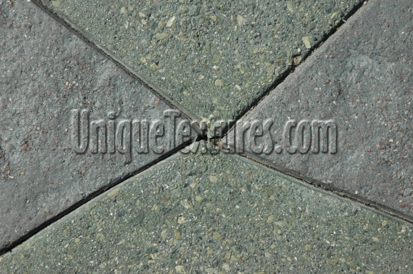 green gray concrete architectural grooved angled floor