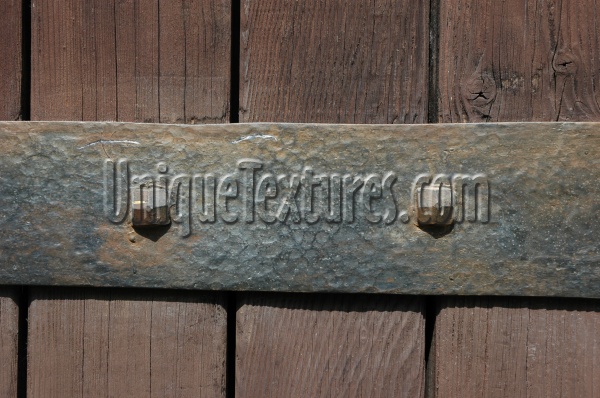 door fixture fastener       horizontal weathered architectural wood metal dark brown