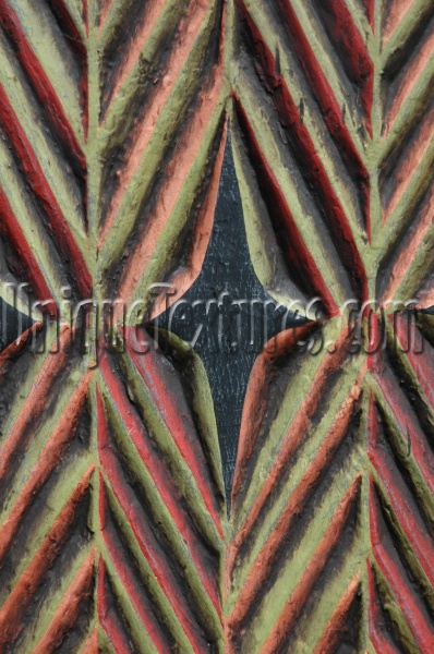 furniture angled pattern grooved art/design wood multicolored  