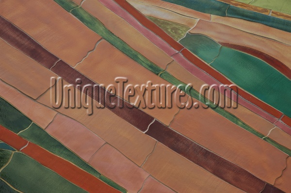 angled random art/design architectural tile/ceramic multicolored wall 