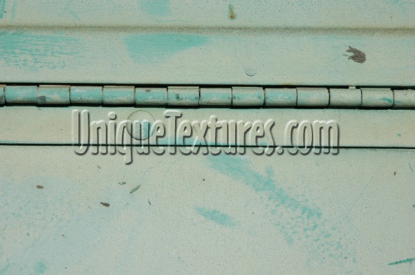 door fixture fastener horizontal bleached mech/elec metal paint blue  