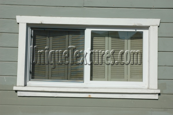 green glass wood architectural rectangular window