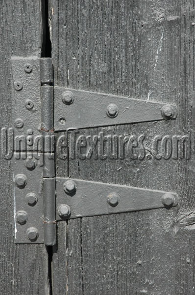 black metal wood architectural weathered fastener fence door