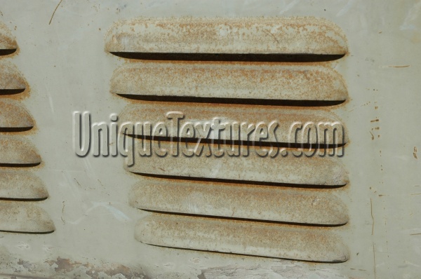 tan/beige metal industrial shadow oblique angled vent/drain