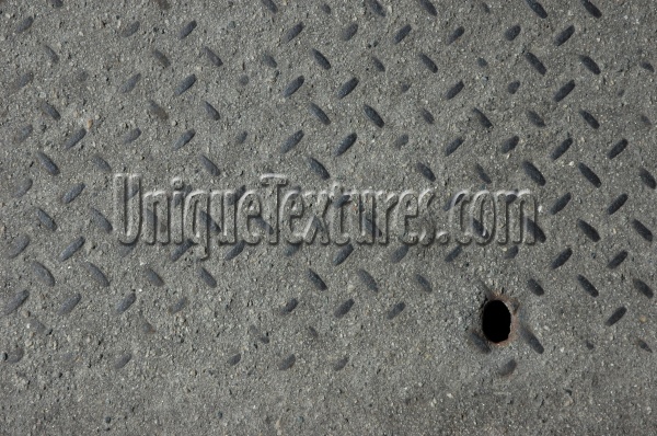 gray metal asphalt industrial pattern diamonds manhole