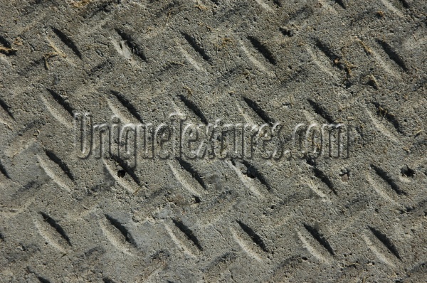 gray concrete industrial pattern diamonds manhole