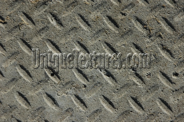 gray concrete industrial pattern diamonds manhole