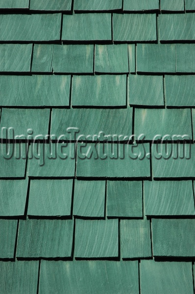 green wood architectural rectangular roof