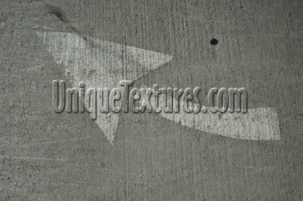 symbol curves vehicle concrete paint white gray