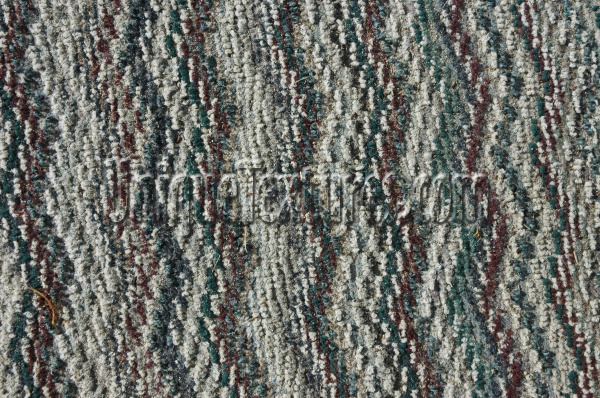 carpet angled pattern bleached architectural fabric multicolored