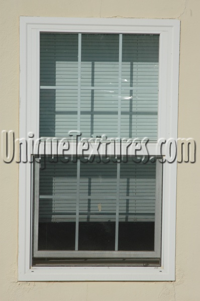 yellow white glass architectural shadow rectangular window