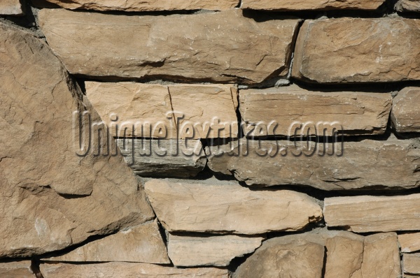 wall random shadow architectural stone dark brown