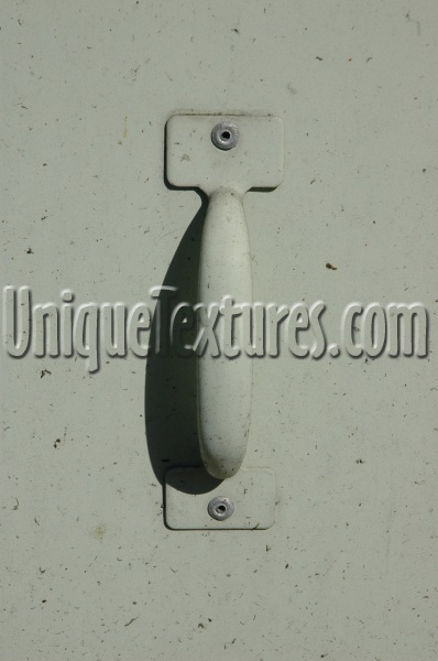 white metal industrial vertical handle